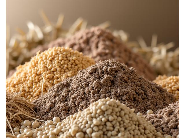 Rohe Naturmaterialien wie Lehm und Stroh
